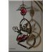 Angel with Heart Chrome Plated Classic Spiral Hanging Ornament Favor