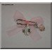 Light Pink or Light Blue Eye Charm Witness Pins Martyrika ~ Unisex