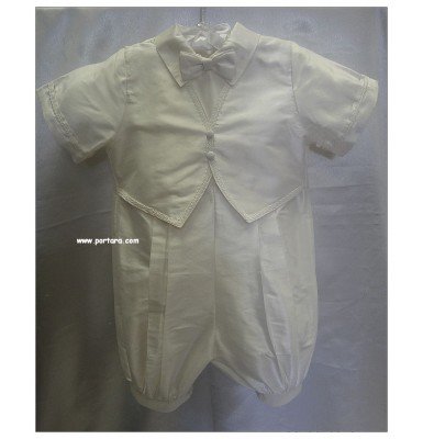 Demetri Silk Christening Baptism Outfit Demetri Silk Christening Baptism Outfit