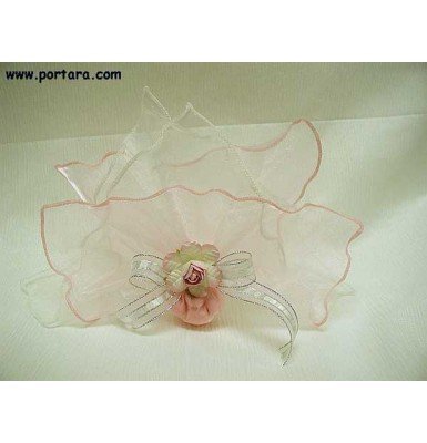 Light Pink Moments Christening Baptism Favor