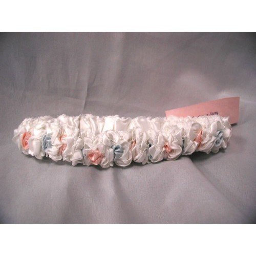 Blue and Pink Garter