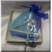 Gouria ~ Lucky Carms Exquisite Blue Boat Baptism Favors