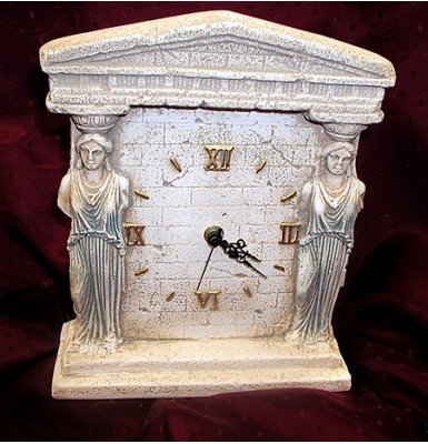 CARYATIDES CLOCK