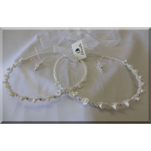 Everlasting Love Wedding Crowns ~ One -of-a-Kind Stefana