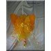  Orange Butterfly Easter Candle - Lambatha