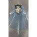 Baby Blue Dream Christening Baptism Candle  