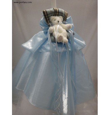 Baby Blue Dream Christening Baptism Candle Baby Blue Dream Christening Baptism Candle