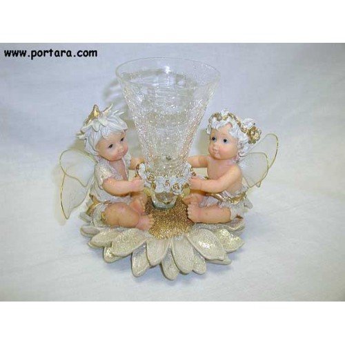 The Fairies with Votive Baptism Favor