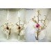 Golden Crystal Beauty Baptism Candle ~ Lambatha
