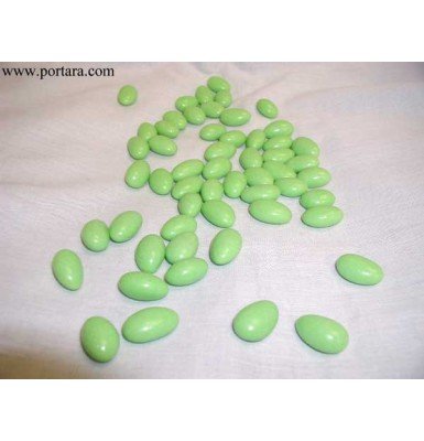 Green Color Fine Almonds - Koufeta Green Color Fine Almonds - Koufeta