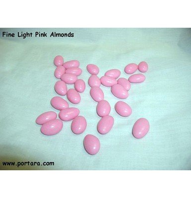 Light Pink Color Fine Almonds - Koufeta