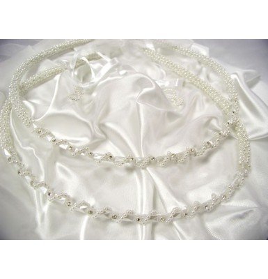 Amazing White Beauty Wedding Crowns